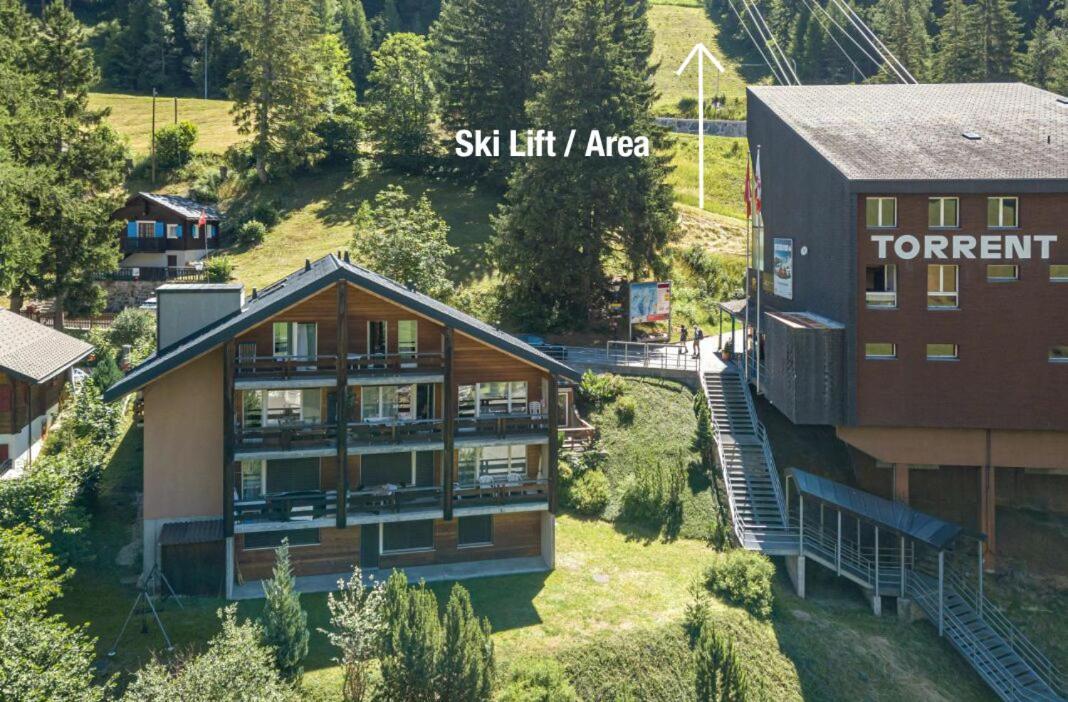 Haus Tarbey Apartment Leukerbad Exterior foto